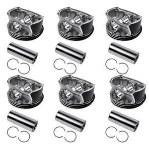 Set of 6 Pistons Kit For 2011-2018 Jeep Wrangler Chrysler 200 Dodge Ram 3.6L V6 - Picture 1 of 11