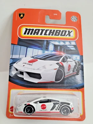 Matchbox 2021 69/100 Lamborghini Gallardo Police White Mattel Global Security - Image 1 of 3