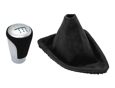 Schaltknauf kurz Performance Stil Schaltsack Microfaser für BMW E81 E82 E87 E88 - Bild 1 von 4