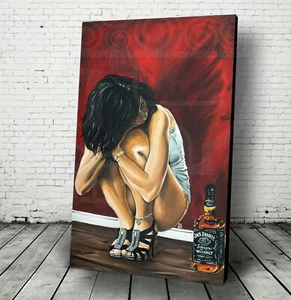 FAIRIES LOVE JACK  Jeremy Worst artwork sexy erotic thinking girl woman  - Picture 1 of 9