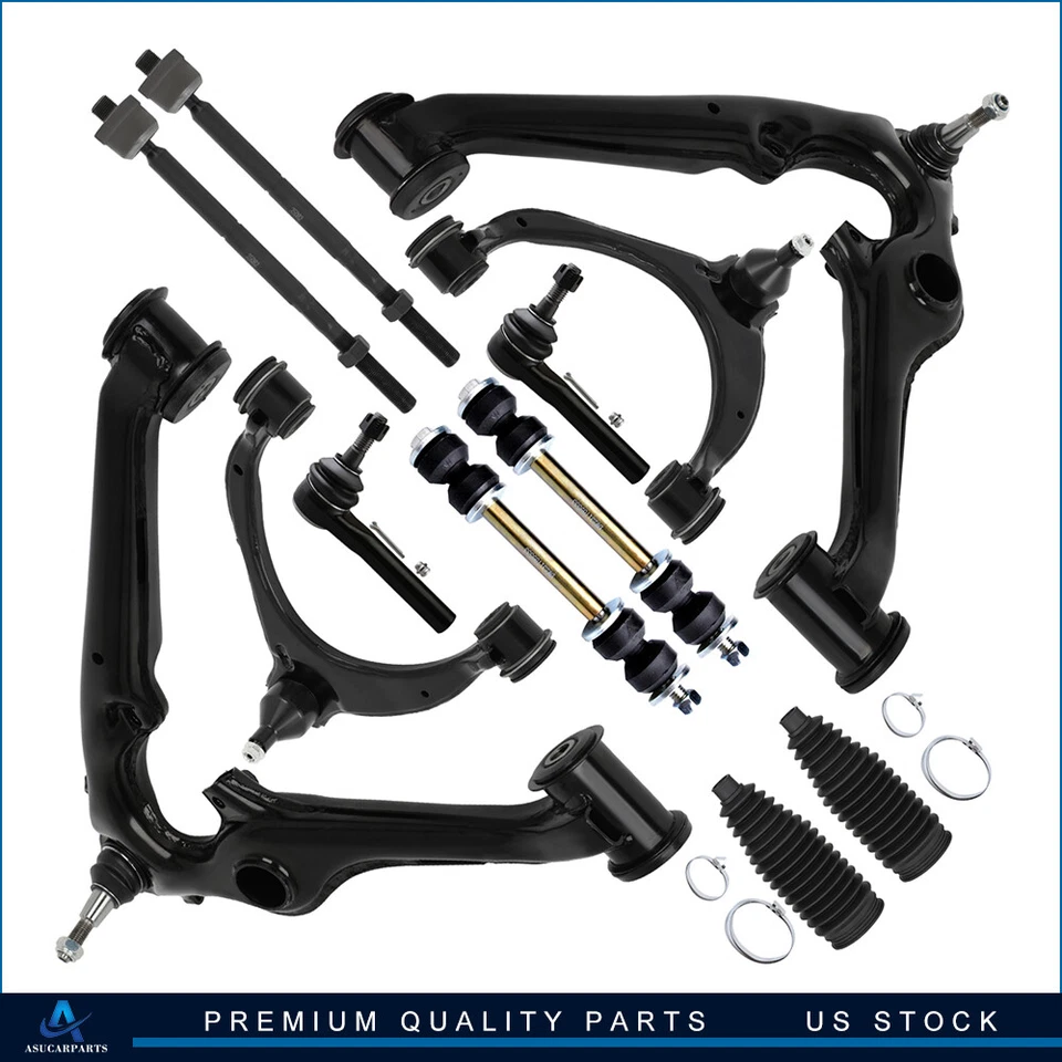 For 2016-2018 GMC Sierra 1500 Front Sway Bar Control Arm and Ball Joint Tie Rod - Изображение 1 из 4