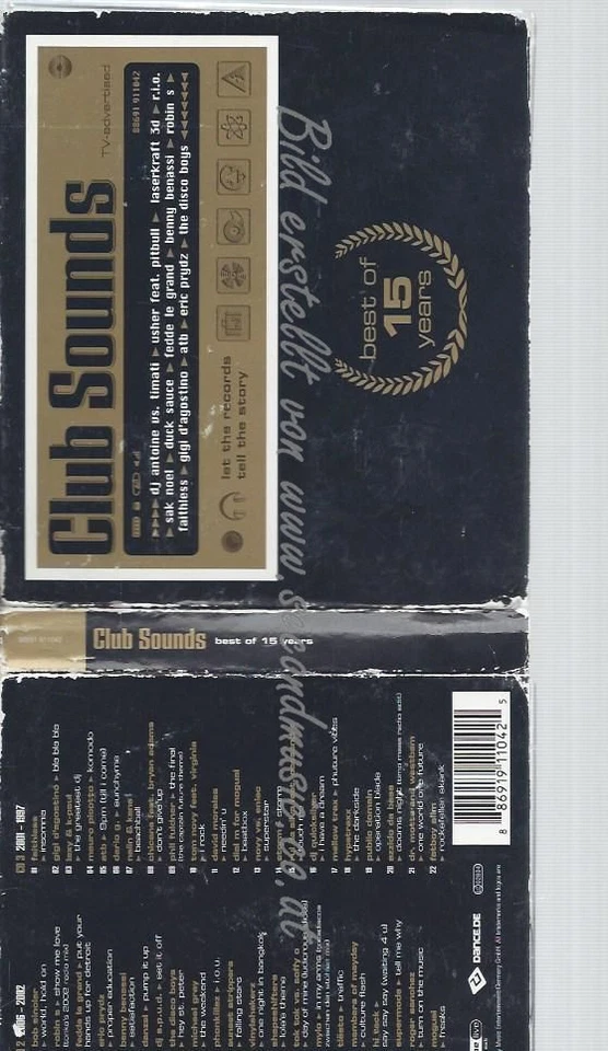 CD--VARIOUS--CLUB SOUNDS-BEST OF  YEARS | BOX-SET - Bild 1 von 1