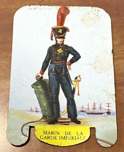 RARE : Plaquette Métal FROMAGE FORZA - ARMEE DE L'EMPIRE MARIN GARDE IMPERIALE - Foto 1 di 2