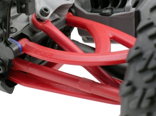 Red RPM Rear Suspension Arms fits Traxxas 1/16 Mini E-REVO - Image 1 of 1