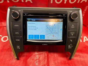 15 16 17 TOYOTA Camry JBL Radio CD APPS SCOUT GPS Navigation LINK ENTUNE PLUS XM - Picture 1 of 12