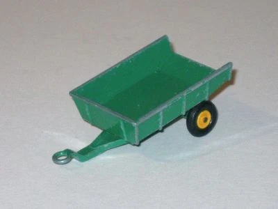 Matchbox Lesney No. 1964 vintage 51 ¡REMOLQUE BASCULANTE JOHN DEERE! Foto 1 de 4