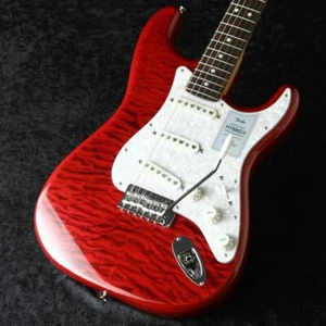 Fender 2024 Collection Made in Japan Hybrid II Stratocaster Red Beryl w/gig bag - Picture 1 of 8