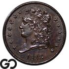 1833 Half Cent Classic Head Choice BU Early Date Copper