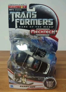 Transformers Dark of the Moon Mechtech Deluxe Class Barricade Figure 2010 Sealed - Bild 1 von 20