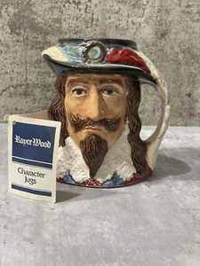 King Charles I CHARACTER JUG BY ROYCE WOOD - Picture 1 of 12