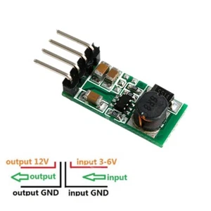 DC 3.3V 3.7V 5V 6V to 12V Step-up Power Supply Boost Voltage Regulator Converter - Picture 1 of 7