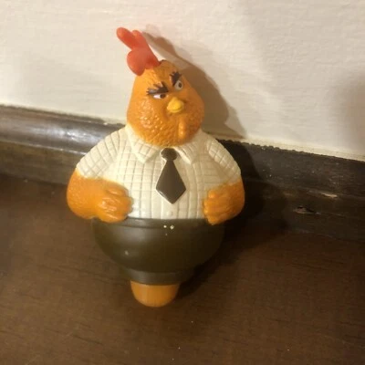 轻便使用 2005 年 Buck Cluck Chicken Little Dad Disney McDonald's Spinning Top — 第 1/4 张图片