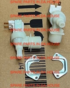 2 x Hoover Washing Machine Hot or Cold Water Inlet Valve 600M 600MD*00 600ME*00 - Picture 1 of 3