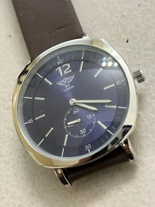 Men’s NY London Watch With Leather Band, New - Bild 1 von 7