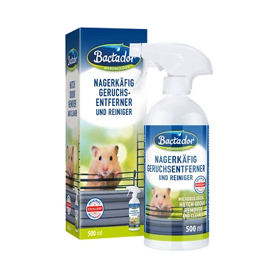 Bactador Nagerkäfig Geruchsentferner und Reiniger 500ml (28,80€/1l)