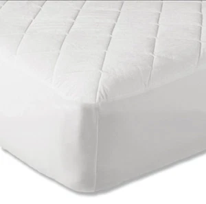 LUXURY ANTI-ALLERGY QUILTED MATTRESS TOPPER PROTECTOR FITTED BED COVER ALL SIZES - Picture 1 of 1