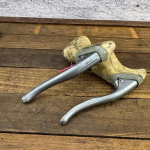 Vintage Shimano BL-6401 Brake Lever 600 Tri Color White Drop Bar Aero 6400 B0 - Picture 1 of 12
