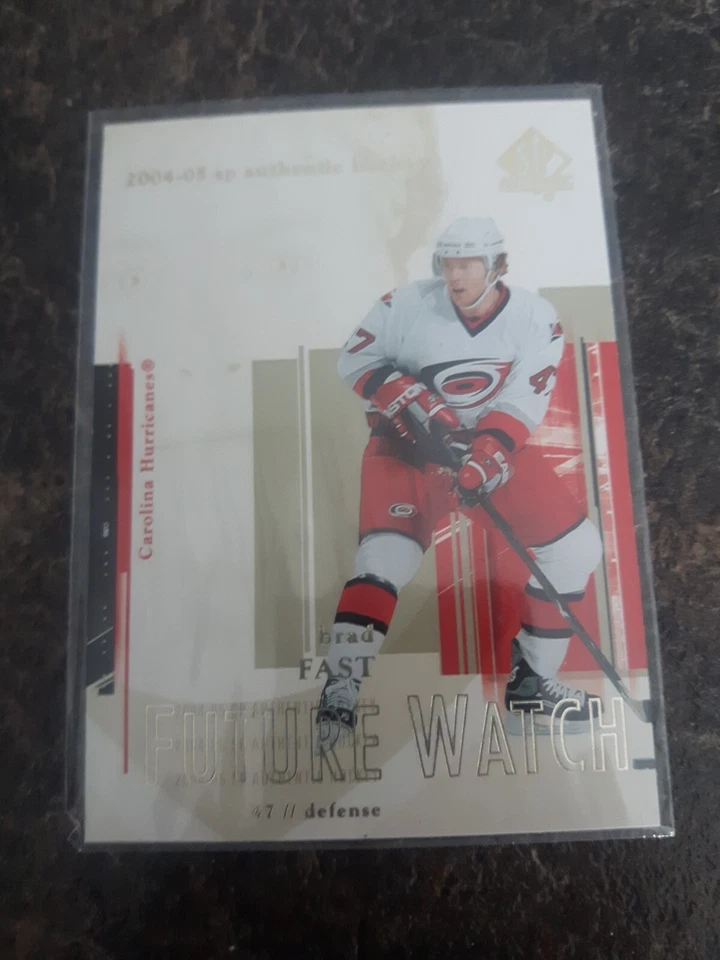 2004-05 Sp Authentic Future Watch Brad Fast Rookie RC Card# 91 - Image 1 of 2