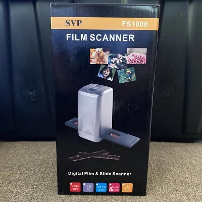 SVP Film Scanner FS 1000 - Negative & Slide Scanner Digits Transfer - Image 1 of 4
