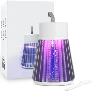 Electric Mosquito Killer Lamp Portable LED Light Trap Fly Bug Insect Zapper Lamp - Picture 1 of 8