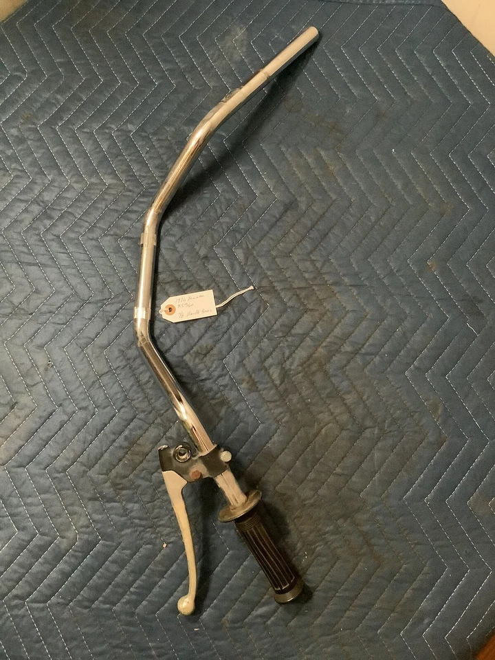 Manillar Yamaha XS360 XS 360 XS400 1976-77 con percha de embrague Foto 1 de 4