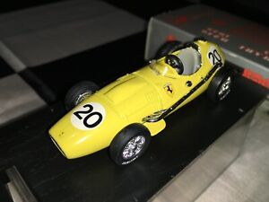 1:43 Brumm #S008 Oliver Gendebien Ferrari Dino 246 #20 6th Place Belga Gp 1958