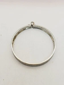 Sterling Silver Coin Bezel Frame For Coins (85) - Picture 1 of 6