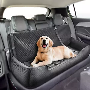 Dog Car Seat Bed for Large under 100Lbs Dogs Fully Detachable and Washable Dog C - Picture 1 of 7