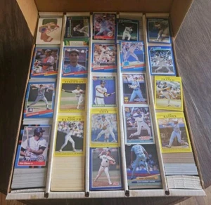 MLB Baseball Card Lot - 3000 Count Box - EX - late 80's - Early 90's - Free Ship - Picture 1 of 3