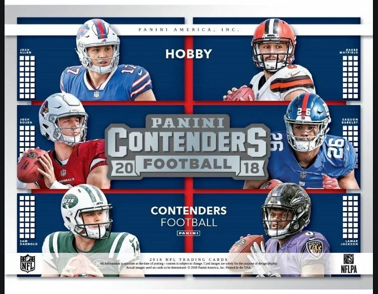 Panini Contenders NFL Football Cards - Draft Picks, Rookies, Stars - You Pick - Image 1 of 1