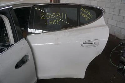 Rear Left Door Assembly White OEM 97053201101GRV Porsche Panamera 970 2010-2016 - Image 1 of 4