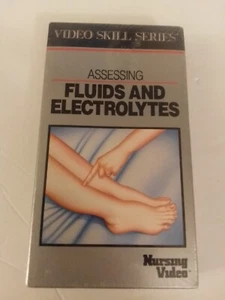 Assessing Fluids and Electrolytes Nursing VHS Video Cassette Brand New Sealed - Picture 1 of 2
