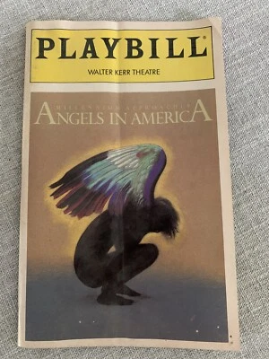 Angels in America Playbill diciembre 1993 David Grant, Ron Leibman, Joe Mantello Foto 1 de 3