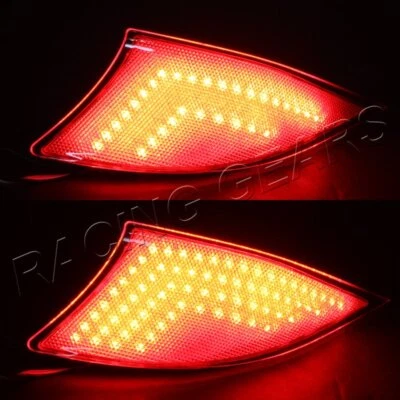 PARA LEXUS IS250/IS350 IS-F LENTE ROJA SMD LED PARACHOQUES TRASERO REFLECTOR LUCES DE FRENO Foto 1 de 3