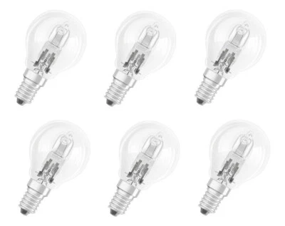 6x Osram 64541 P Halogen Classic Tropfen E14 20W = 25W dimmbar EEK:G (Spekt A-G) - Bild 1 von 3