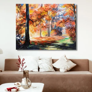 Wall Canvas Print Paintings Landscape Pictures Wall Art Modern Living Room Décor - Picture 1 of 5
