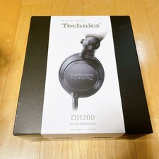Panasonic Technics EAH-DJ1200-K Black Overhead Headphone Wired Dynamic Japan