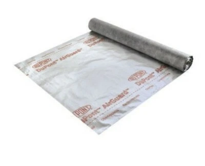 Tyvek DuPont Dupont Airguard reflektierende Membran 1,5m x beliebig Meter Länge thermisch