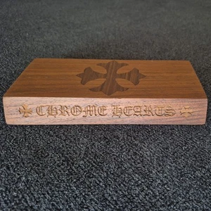 Chrome Hearts Wooden Display Block Cross - Picture 1 of 3