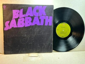 BLACK SABBATH Warner Bros 2562 MASTER OF REALITY  EMBOSSED VG+   LISTEN - Picture 1 of 1