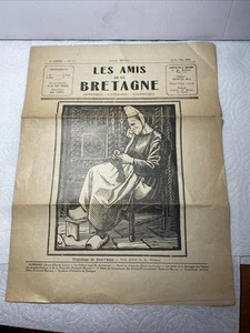 Les Amis De LA BRETAGNE ART Paper magazine, April May 1930 - Picture 1 of 13