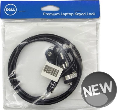 Dell Blocco Computer Portatile Con Chiave Per Laptop Kensington Lock 099HPV V398 - Immagine 1 di 4