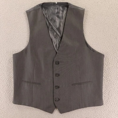 Chaleco de Lana S 38R Gris Sarga Vestido Peorrado Formal Negocios Boda Fiesta Chaleco Foto 1 de 4