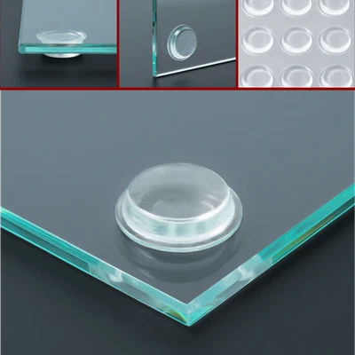 Anschlagpuffer Ø19x4mm selbstklebend Glasunterlage Gummi transparent Gummipuffer - Bild 1 von 4