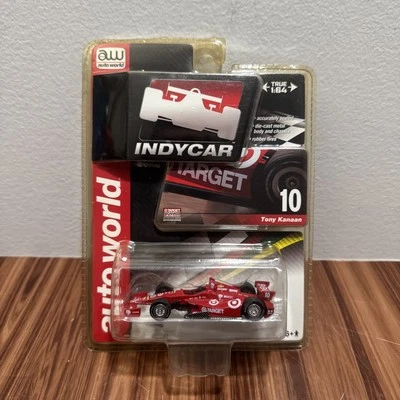 AUTO WORLD 1:64 DIECAST 2014 TARGET RED #10 INDYCAR TONY KANAAN GANASSI RACING - Image 1 of 4