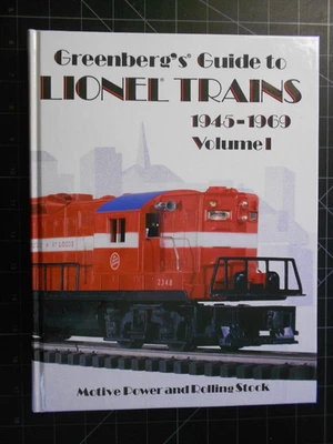 Nueva tapa dura Greenberg's Guide to Lionel Trains 1945-1969 Volumen I Foto 1 de 2