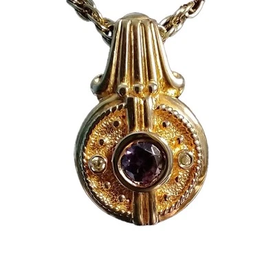 Suzanne Somers Vermeil Corrediça/Pingente/Aprimorador Etrusco - Imagem 1 de 4