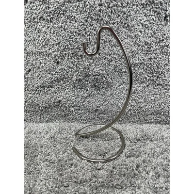 Soporte colgante de acero inoxidable cromado para frutas y verduras Foto 1 de 4