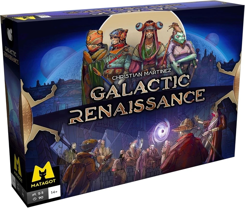 Galactic Renaissance Matagot Board Game NEW SEALED - Image 1 of 1