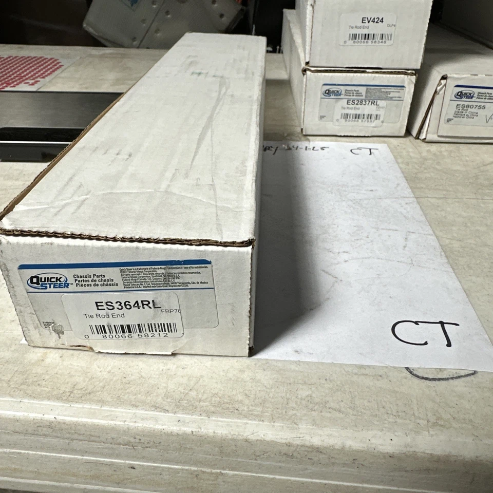 Extremo de barra de amarre de dirección interior ES364RL dirección rápida para Ford Mustang 1967-1969 Foto 1 de 1